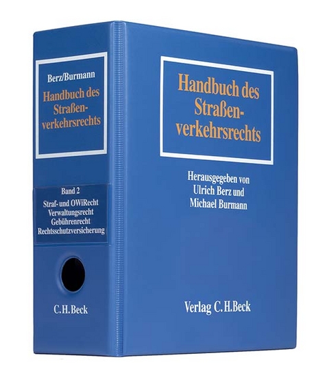 Handbuch des Straßenverkehrsrechts Hauptordner II 60 mm