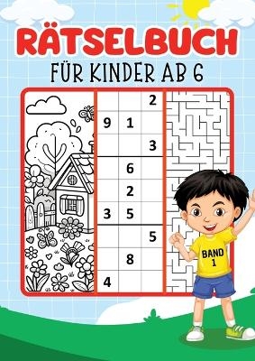 Rätselbuch für Kinder - Band 1 -  Kindery Verlag