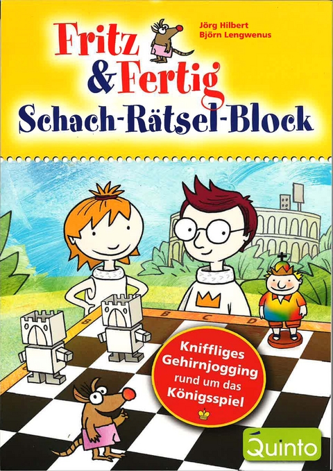 Fritz&Fertig Schach-Rätselblock - Björn Lengwenus, Jörg Hilbert