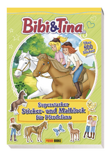 Bibi & Tina: Superstarker Sticker- und Malblock für Pferdefans -  Panini