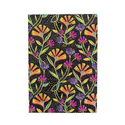 Wild Flowers (Playful Creations) Midi Lined Softcover Flexi Journal (Elastic Band Closure) -  Paperblanks