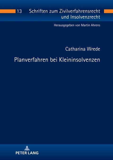 Planverfahren bei Kleininsolvenzen - Catharina Wrede