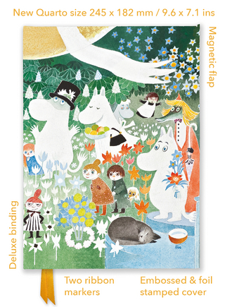 Moomin: Dangerous Journey (Foiled Quarto Journal) - Flame Tree Studio