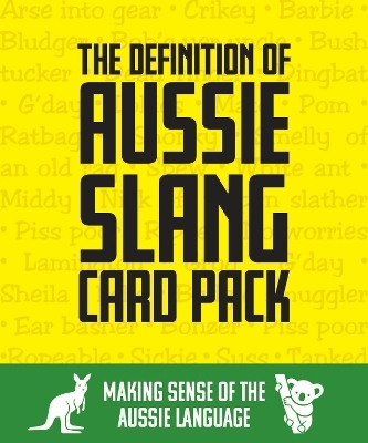 The Definition of Aussie Slang Card Pack