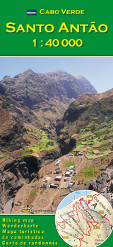 Cabo Verde: Santo Antão (Antao) 1:40000 - Reitmaier, Pitt; Fortes, Lucete