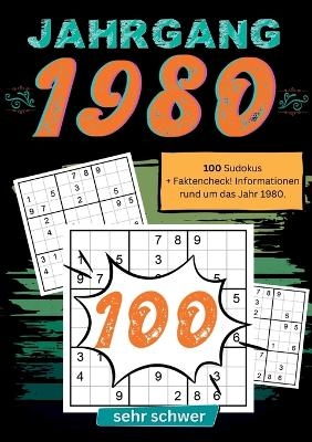 1980- Rätselspaß und Zeitreise - Sudoku Jahrbücher