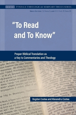 To Read and to Know - Bogdan Costea, Alexandru Costea
