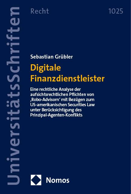 Digitale Finanzdienstleister - Sebastian Grübler