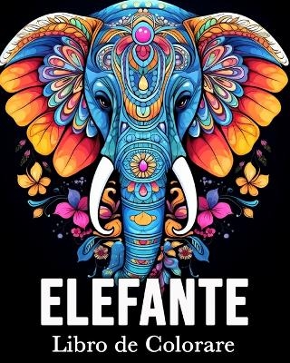 Elefante Libro de Colorear - Mandykfm Bb