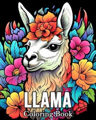 Llama Coloring book - Mandykfm Bb