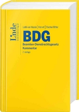 BDG | Beamten-Dienstrechtsgesetz - Loibl-van Husen, Susanna; Horvat, Stanislav; Stacher-Ritter, Stefan