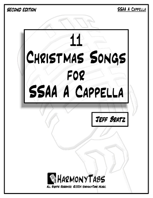 11 Christmas Songs for SSAA A Cappella - Jeff Bratz