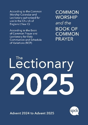 Common Worship Lectionary 2025 -  SPCK