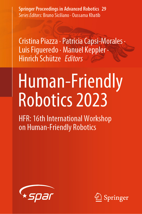 Human-Friendly Robotics 2023 - 