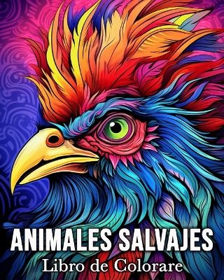 Animales Salvajes Libro de Colorear - Mandykfm Bb
