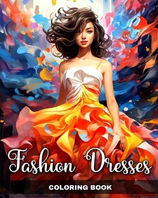 Fashion Dresses Coloring Book - Ariana Raisa