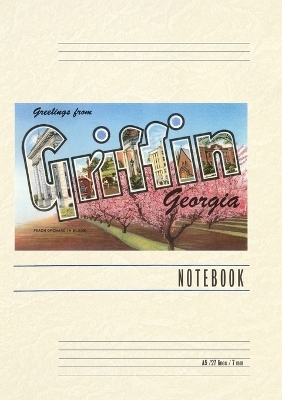 Vintage Lined Notebook Greetings from Griffin