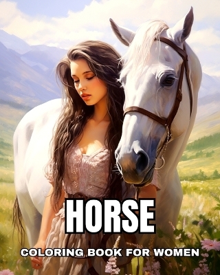 Horses Coloring Book for Women - Ariana Raisa