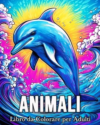 Animali Libro da Colorare per Adulti - Mandykfm Bb