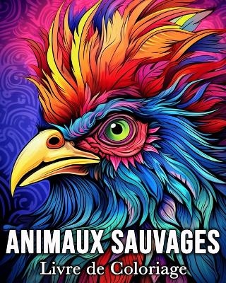 Animaux Sauvages Livre de Coloriage - Mandykfm Bb