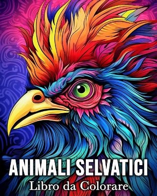 Animali Selvatici Libro da Colorare - Mandykfm Bb