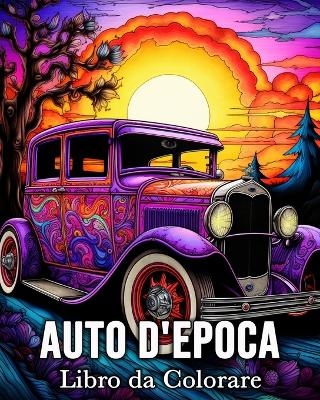 Auto d'epoca Libro da Colorare - Mandykfm Bb