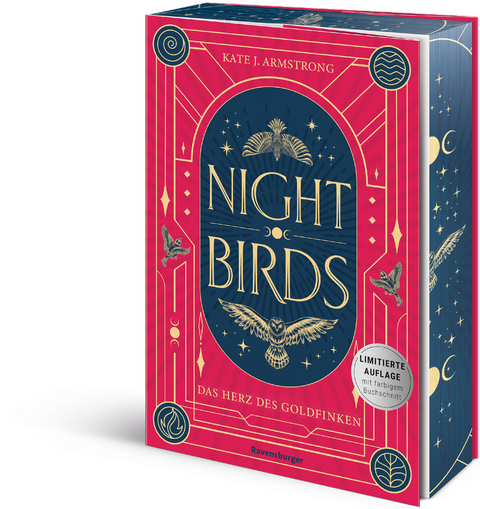 Nightbirds, Band 2: Das Herz des Goldfinken (Epische Romantasy | Limitierte Auflage mit Farbschnitt) - Kate J. Armstrong