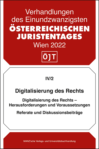 Digitalisierung des Rechts