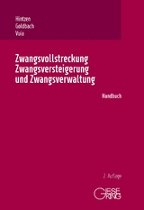 Zwangsvollstreckung, Zwangsversteigerung und Zwangsverwaltung - Hintzen, Udo; Goldbach, Rainer; Vuia, Mihai