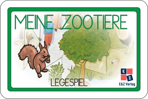 Meine Zootiere Legespiel, m. 1 Beilage, m. 1 Beilage, 2 Teile - Helga Momm