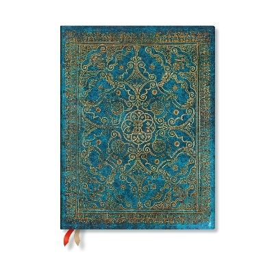 Azure (Equinoxe) Ultra 12-month Day-at-a-time Hardback Dayplanner 2025 (Elastic Band Closure) -  Paperblanks