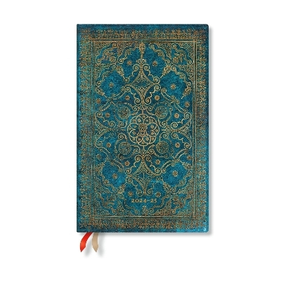 Azure (Equinoxe) Maxi 18-month Vertical Softcover Flexi Dayplanner 2025 (Elastic Band Closure) -  Paperblanks