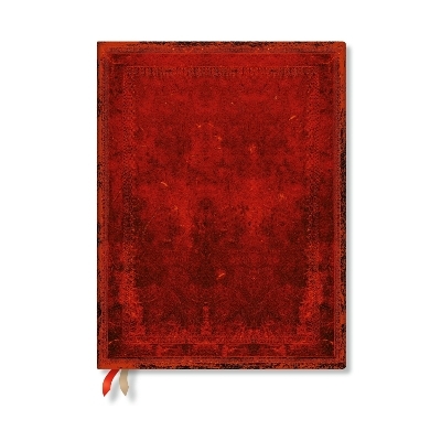 Red Moroccan Bold (Old Leather Collection) Ultra 12-month Business Planner Softcover Flexi Dayplanner 2025 (Elastic Band Closure) -  Paperblanks
