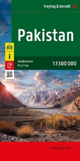 Pakistan, Autokarte 1:1.500.000, freytag & berndt - 