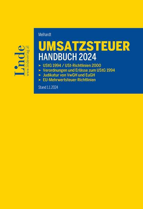 Umsatzsteuer-Handbuch 2024 - Stefan Melhardt