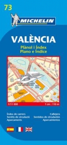 Valencia - Michelin City Plan 73 - 