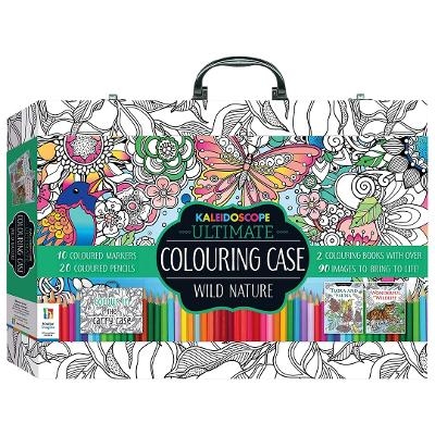 Kaleidoscope Ultimate Colouring Wild Nature Carry Case - Hinkler Pty Ltd