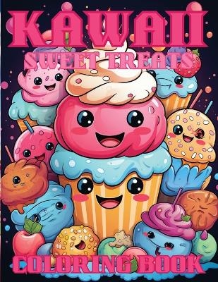 Kawaii Sweet Treats Coloring Book For Kids - Emma Dreamweaver