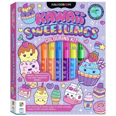 Kaleidoscope Colouring Kawaii Sweetlings Kit - Hinkler Pty Ltd