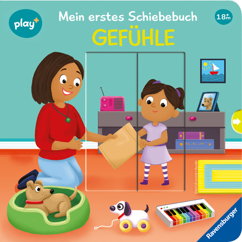 Ravensburger, Play+ Mein erstes Schiebebuch: Gefühle - Maria Höck