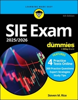 SIE Exam 2025/2026 For Dummies - Rice, Steven M.