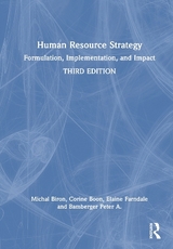 Human Resource Strategy - Biron, Michal; Boon, Corine; Farndale, Elaine; Bamberger, Peter A.