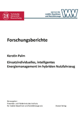 Einsatzindividuelles, intelligentes Energiemanagement im hybriden Nutzfahrzeug - Kerstin Palm