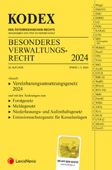 KODEX Besonderes Verwaltungsrecht 2024 - inkl. App - Doralt, Werner