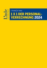 1 x 1 der Personalverrechnung 2024 - Portele, Karl; Portele, Martina