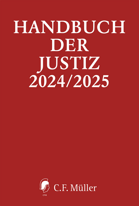 Handbuch der Justiz 2024/2025 - 