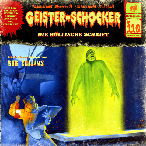 Geister-Schocker CD 110: Die Höllische Schrift - Collins Bob