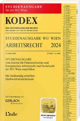 KODEX Studienausgabe Arbeitsrecht WU 2024 - 