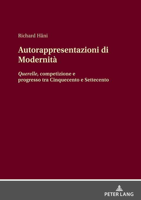 Autorappresentazioni di Modernità - Richard Häni