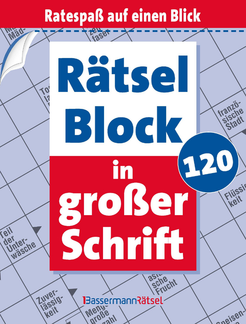 Rätselblock in großer Schrift 120 (5 Exemplare à 2,99 €) - Eberhard Krüger